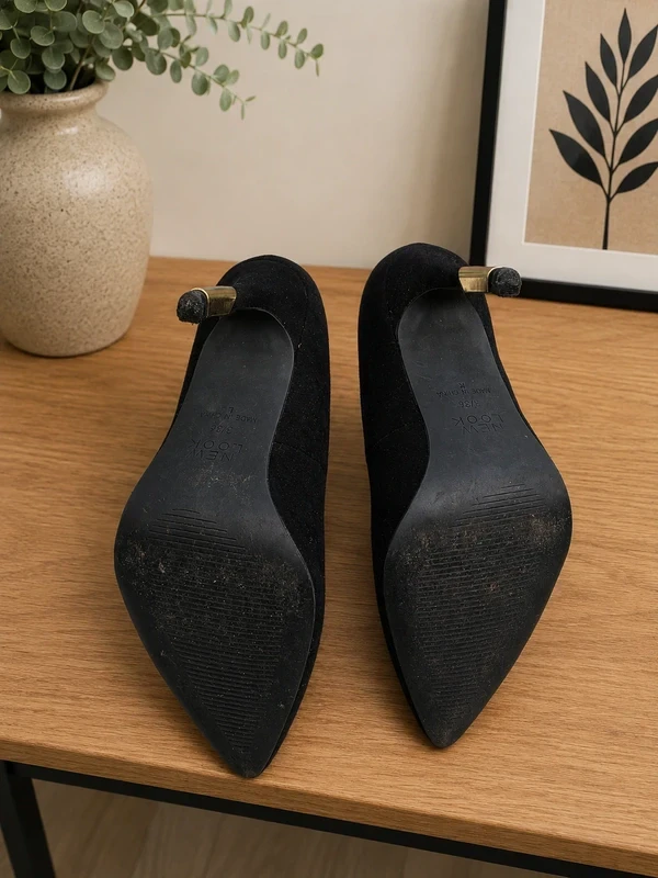 zapatos de tacón 🌹36🌹negro y dorado New Look – photo 5
